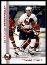 2000-01 Be a Player Memorabilia Taylor Pyatt /200 New York Islanders #423 .
