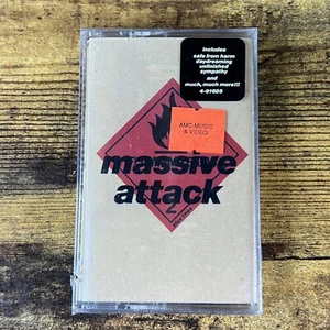 Massive Attack Blue Lines Cassette Tape New Sealed 1991 Virgin - Picture 1 of 4