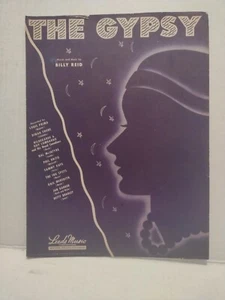 THE GYPSY Vintage Sheet Music by Billy Reid 1946 Bagged & Boarded - Picture 1 of 3