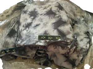 Art Class Tie Dye Charcoal Gray Teen/Adult Cropped Boxy Hoodie. L- Runs Small - Picture 1 of 4