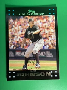 2007 Topps Josh Johnson #213 Florida Marlins - Picture 1 of 2