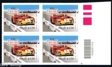 ITALIA UNA QUARTINA TARGA FLORIO AUTO CODICE A BARRE 1742 - 2016 nuovo**