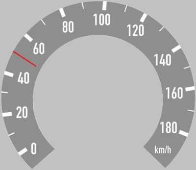 Tachimetro Adesivo Adatto A per MB Sprinter W906 Kmh Decal Calibro Dial Bianco - Immagine 1 di 2