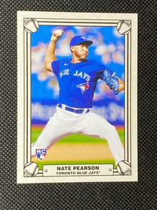 2021 Topps 582 Montgomery Club Lost Design Set #3 Nate Pearson RC ROOKIE #10