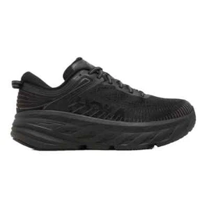 Women's Hoka Bondi 7 Wide Running Shoes 1110531 BBLC Black Blk 100% Original New - Picture 1 of 4