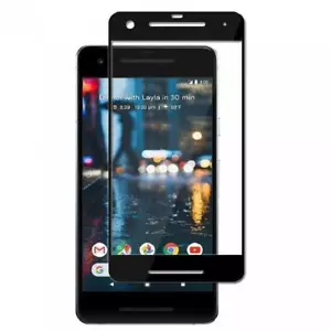 For GOOGLE PIXEL 2 - TEMPERED GLASS SCREEN PROTECTOR CURVED 9H HARDNESS HD CLEAR - Picture 1 of 6