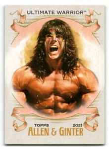 2021 Topps Heritage WWE Base Inserts Stickers Allen Ginter Speaks Pick Your Card - Picture 1 of 340