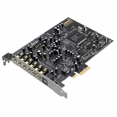 CREATIVE Hi-Res Sound Card Sound Blaster Audigy Rx PCI-e SB-AGY-RX w/ Tracking - Image 1 of 3