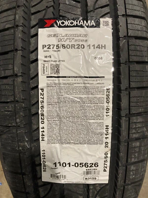4 New 275 60 20 Yokohama Geolandar H/T G056 All Season Tires - Image 1 of 4