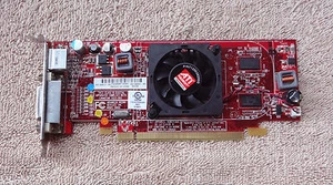 HP ATI Radeon HD 4550 512MB PCI-e Video Card DMS-59 Low Profile 584217-001 - Picture 1 of 3