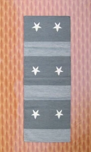 Wool Kilim Multicolor Runner Mat Rug Living Room 2.5x7 Handmade Rug - Picture 1 of 4