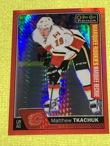 /199 Matthew Tkachuk RC 2016-17 OPC Platinum #152 RED PRISM Marquee Rookie - Bild 1 von 2