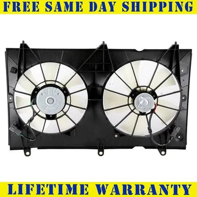 Новый радиатор конденсатор вентилятор в сборе для 2003-2007 Honda Accord 2,4 л - Изображение 1 из 4