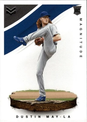 2020 Panini Chronicles Magnitude #17 Dustin May Los Angeles Dodgers - Image 1 of 2