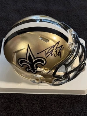 Drew Brees Signed New Orleans Saints Mini Helmet COA - Image 1 of 4