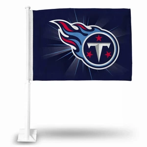 Tennessee Titans Flag Car - Picture 1 of 1