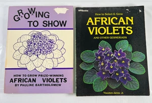 Lot of 2 African Violets Books, How to Select & Grow, Growing for Show - Picture 1 of 13
