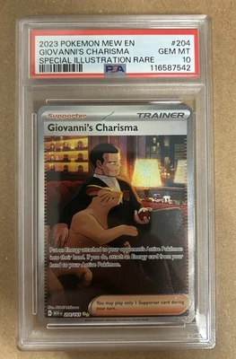 PSA 10 Giovanni’s Charisma 204 Special Illustration Rare 151 Free Shipping A - Image 1 of 3