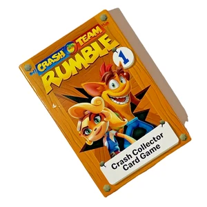 Mcdonald's 2023 Crash Team Rumble Crash Collector Card Game #1 Happy Meal Spielzeug - Bild 1 von 8