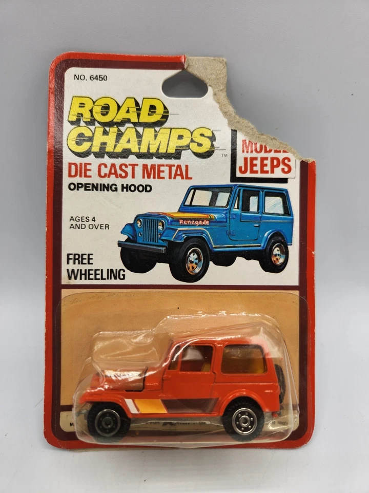 NOS Yatming Road Champs No. 1603 Jeep CJ-7 Diecast NEW K-Mart Free Shipping  - Image 1 of 4