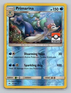 Primarina 41/149 Holograma Inverso Liga Pokemon Promo Estampado Sol y Luna Base Set - Imagen 1 de 2