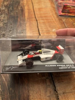 1/43 Ayrton Senna McLaren MP4/5 #1 Winner Germany GP F1 1989 Altaya - Image 1 of 3