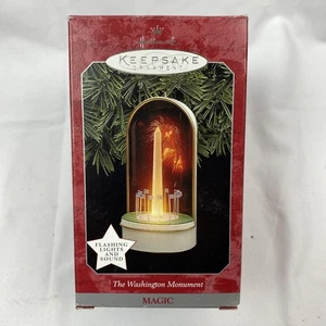 1998 Hallmark Keepsake The Washington Monument MAGIC Ornament - Picture 1 of 9