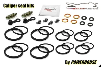 BRAKEMASTERS Kawasaki ZXR750 R M2 1994 Bremssattel Dichtung vorne Neuaufbau Reparatursatz