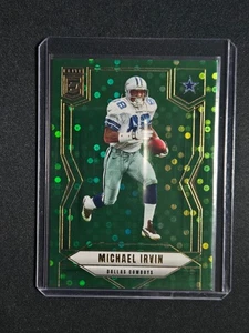 2025 Panini Donruss Elite Football Green Disco Michael Irvin - Picture 1 of 1