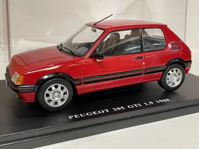 1:24 Peugeot 205 GTI 1.9 1988 Ixo Agostini Diecast Voiture miniature - Photo 1/4