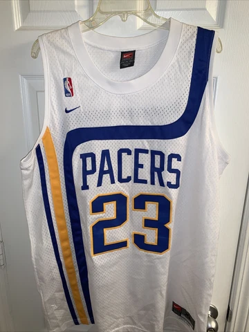 STITCHED SEWN RON ARTEST NIKE INDIANA PACERS BASKETBALL JERSEY MENS XL SWINGMAN Cover