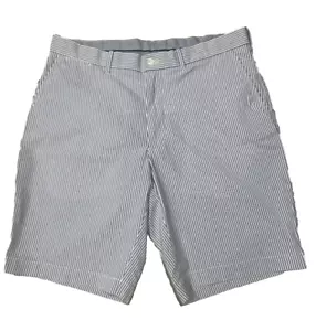 Polo Golf Ralph Lauren Seersucker Shorts Size 35 Blue White Striped NWOT - Picture 1 of 5