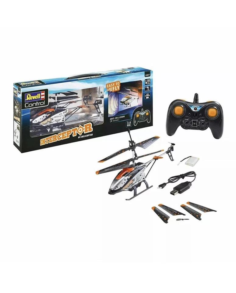 RC Helicopter Revell EasyFly Interceptor | Anti-Collision | Remote Control Toy - Image 1 of 4