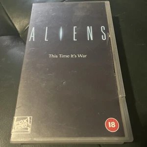 Aliens This Time It’s War Vintage VHS Horror Film - Picture 1 of 5