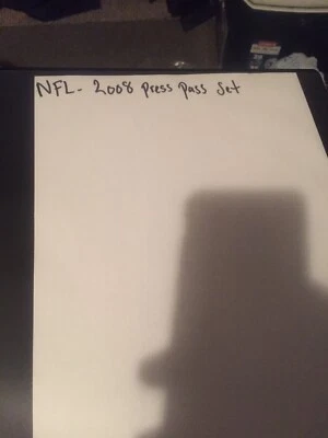 NFL 2008 Press Pass Lot - Image 1 of 4