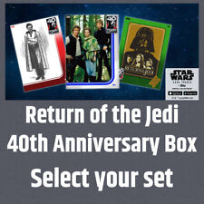 Topps Star Wars Card Trader Powrót Jedi 40. rocznica pudełka