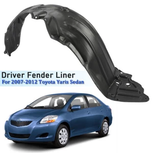 Fits For Toyota Yaris Fender Liner 2007-2012 Front Driver Side Sedan TO1250120 - Picture 1 of 9