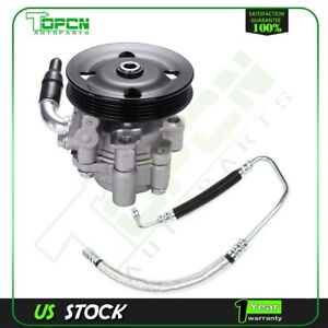 Power Steering pump w/ Pressure Line For Lexus ES330 Toyota Camry High Quality