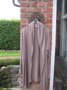 Sehr schöne, nougatfarbene, weichfließende Strickjacke v. KD in Gr. 42 TOP! - Bild 1 von 1