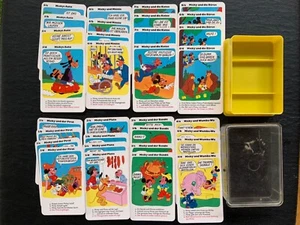 Quartetto 13 Giochi di Carte Raccolta Navi Vela Auto Trucks Topolino Moto - Foto 1 di 13