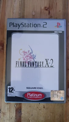 Final Fantasy X-2 platinum PAL PS2 NUOVO - Immagine 1 di 3