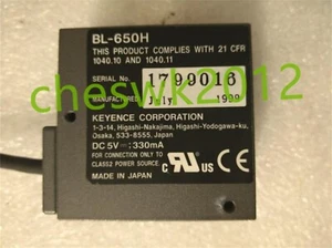 1 PCS KEYENCE barcode reader BL-650H has been tested - Picture 1 of 5