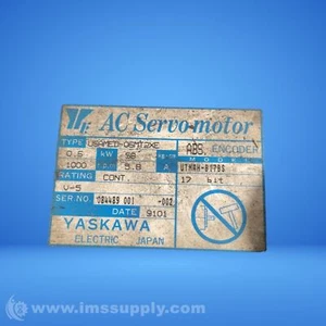 Yaskawa USAMED-06MT2XE AC Servo Motor USIP - Afbeelding 1 van 4