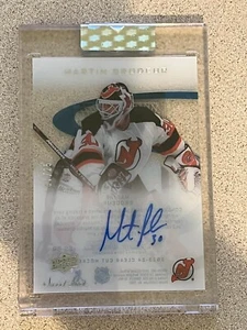 Martin Brodeur Sweet Shot Clear Cut Auto (On Card) 25.07.2023-24 Clear Cut - Bild 1 von 2