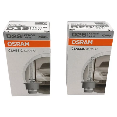 2 x Osram D2S XENON XENARC® Classic Xenonbrenner Lampe Brenner 66240CLC - Bild 1 von 2