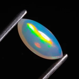 Maravillosa Piedra Cabujón Forma Marquesa Ópalo Etíope Natural Calidad 2.35 Ct - Imagen 1 de 6