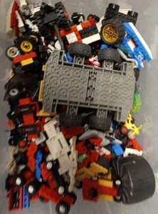 100 x LEGO AutoTeile Kleinteile Ersatzteile Sammlung Konvolut Reifen Mischung - Bild 1 von 3