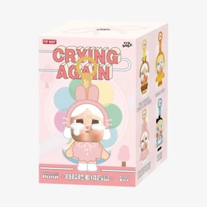Popmart Official Crybaby Crying Again Series - Vinyl Face Plush Blind Box - Picture 1 of 9