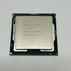 Intel Core i7-9700T 2.00 GHz LGA 1151 Desktop CPU Processor SRG17 - Afbeelding 1 van 2