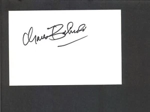 Tarjeta índice Charles Bukowski - Autógrafo firmado 4x6 - Escritor - Autor - Barfly - Imagen 1 de 2